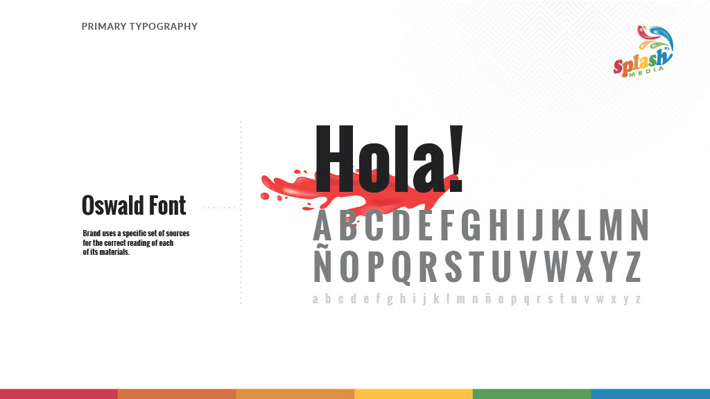 Splash Media — brand book page 18