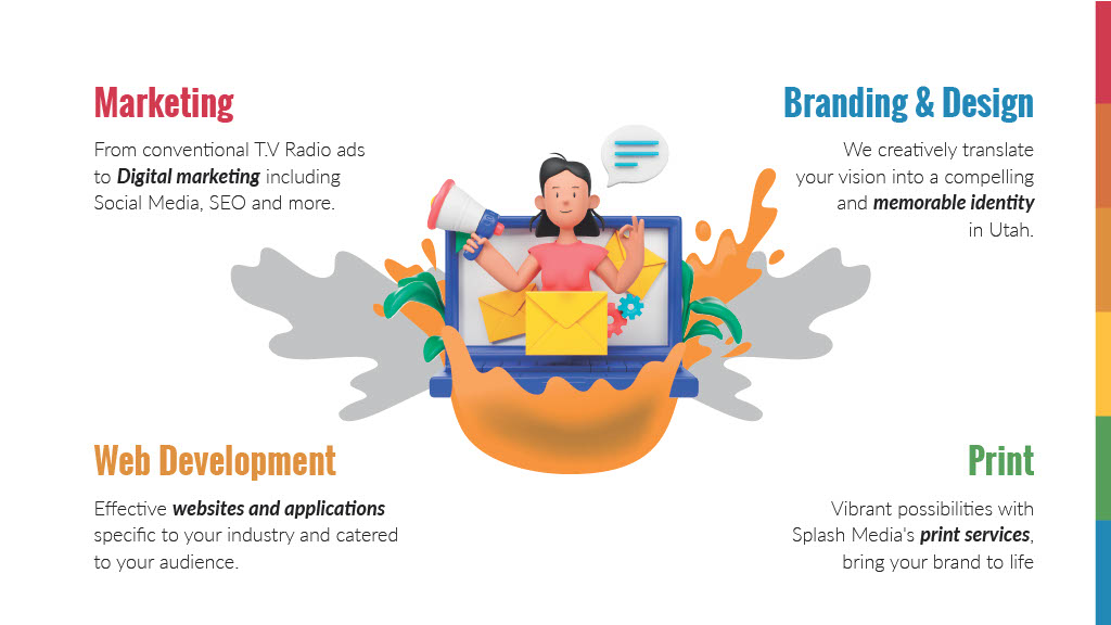 Splash Media — brand book page 4