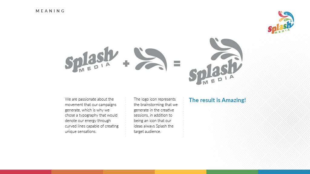 Splash Media — brand book page 7